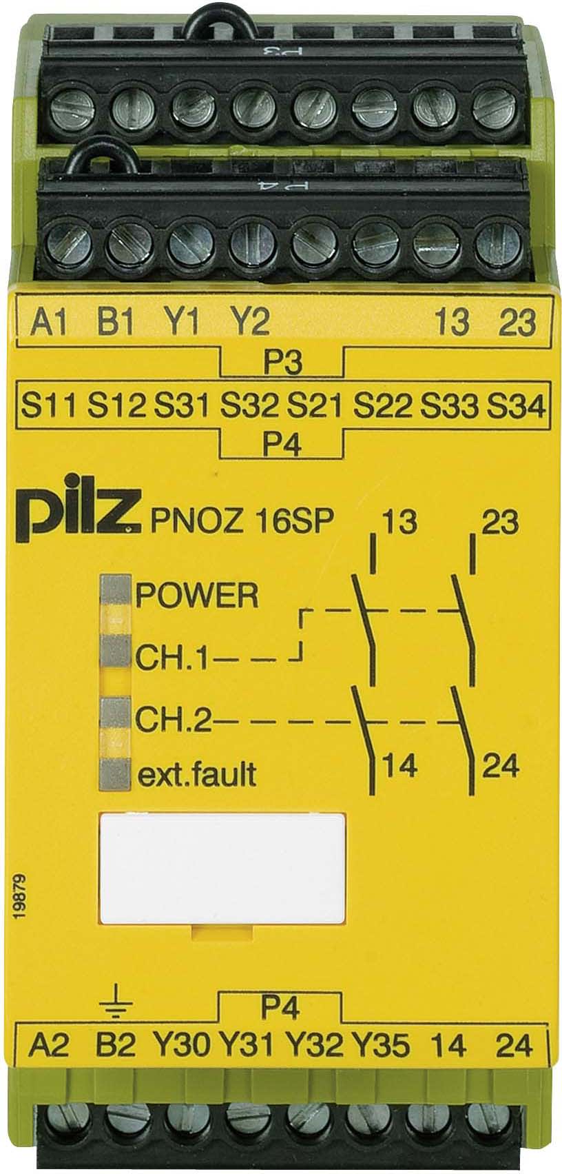 PILZ ITALIA SRL - PIZ777076 PNOZ 16SP 230AC/24DC 2NA+2PNP