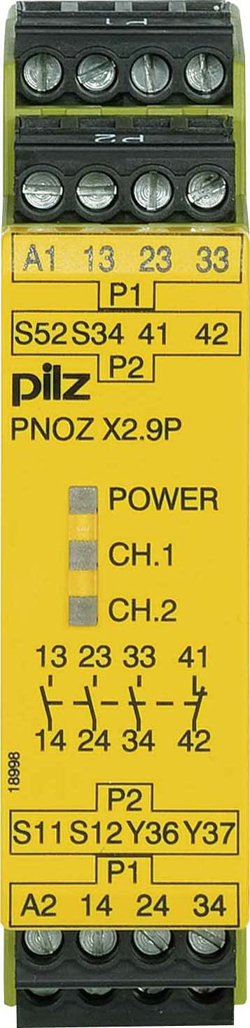 PILZ ITALIA SRL - PIZ777300 PNOZ X2.9P 24DC 3NA+1NC