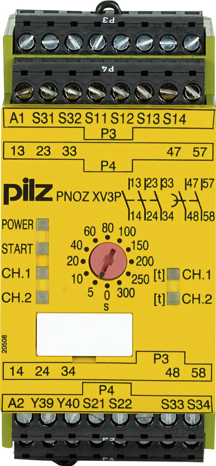 PILZ ITALIA SRL - PIZ777511 PNOZ XV3.3P 30S 24DC 3NA(I)+2NA(R)