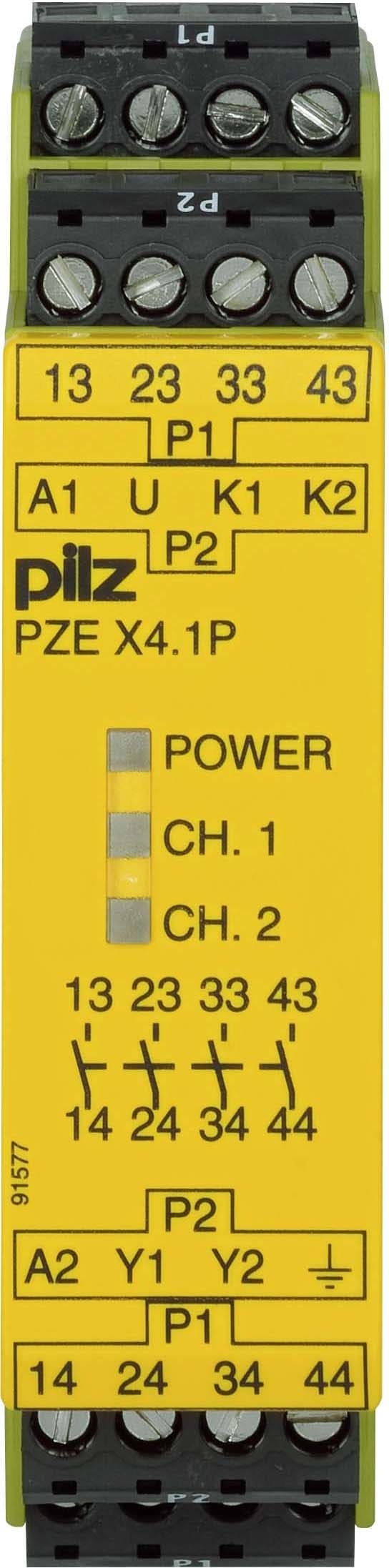 PILZ ITALIA SRL - PIZ777588 PZE X4.1P 24..240AC/DC 4NA