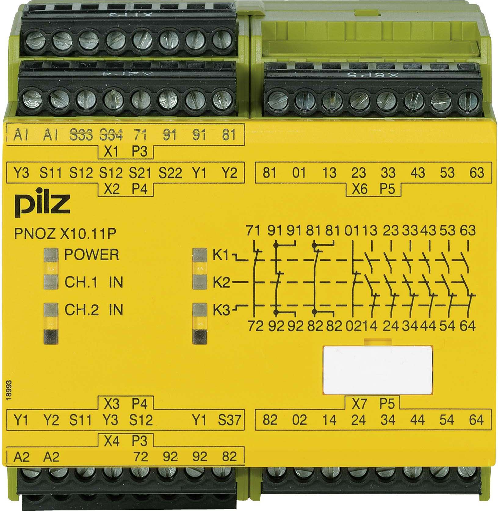 PILZ ITALIA SRL - PIZ777750 PNOZ X10.11P 24DC 6NA+4NC