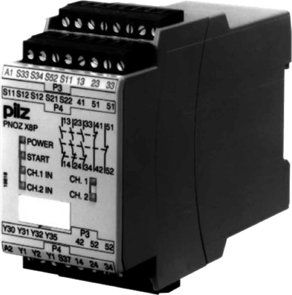 PILZ ITALIA SRL - PIZ777760 PNOZ X8P 24DC 3NA+1NC+2PNP