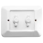 LE PROLUNGHE SAS - PRG7782 SERIE DELUX 2 INVERTITORI ROT. 10A 250V