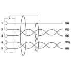 PHOENIX CONTACT - PHC1410496 SAC-5P-10,0-92X/M12FS SH OD CAVO DI SIST