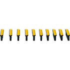 PILZ ITALIA SRL - PIZ779261 CONNETTORE TERMINALE SX. GIALLO NERO- 10
