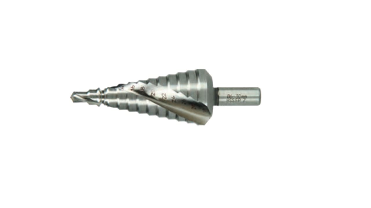 HIKOKI POWER TOOLS - HIA780108 FRESA A GRADIN SPIRALE HSS D.6-30MM
