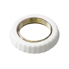 LE PROLUNGHE SAS - PRG7812 GHIERA E.27 PORCELLANA Tipo Basso BN