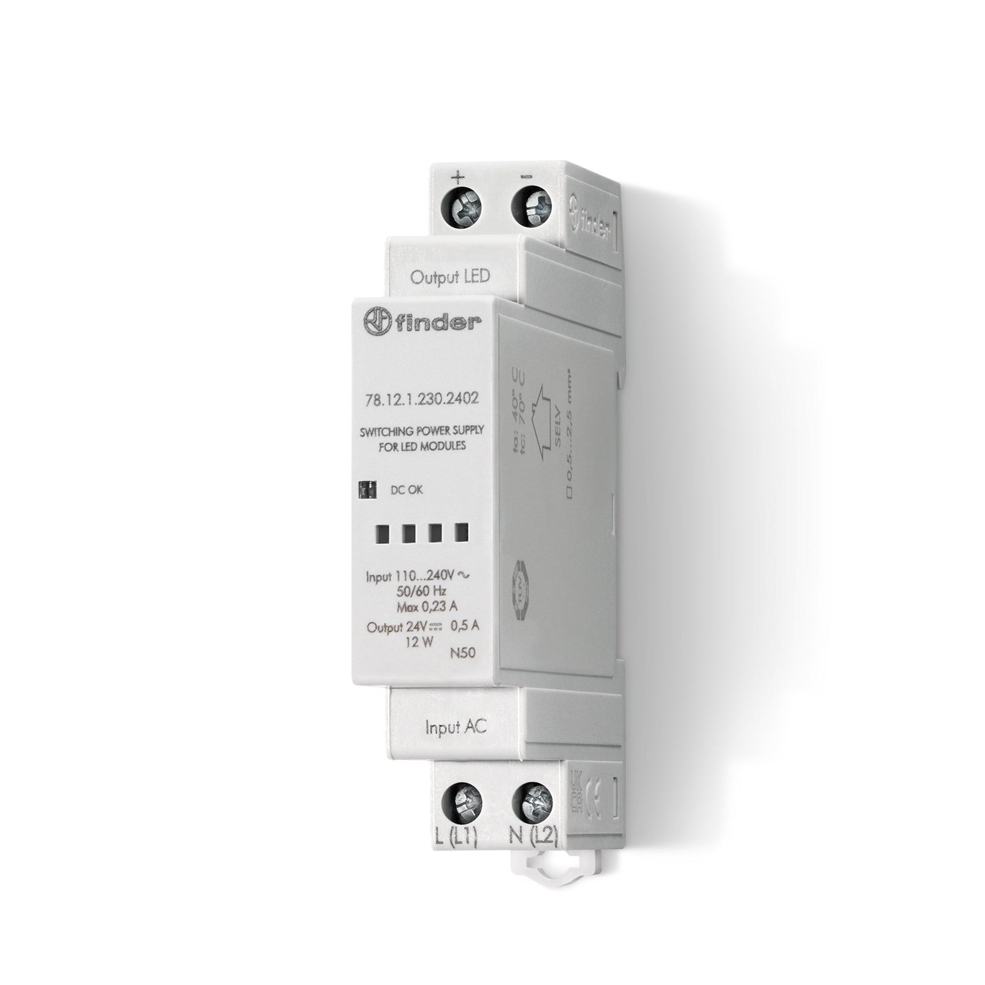 FINDER SPA - FIN781212302402 ALIMENTATORE SWITCHING PER LED