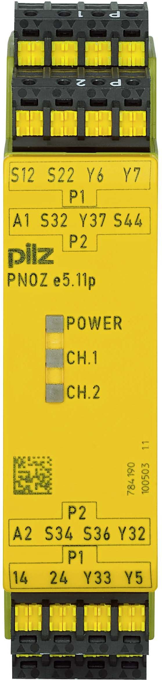 PILZ ITALIA SRL - PIZ784190 PNOZE5.11P C 24DC 2PNP+2PNP