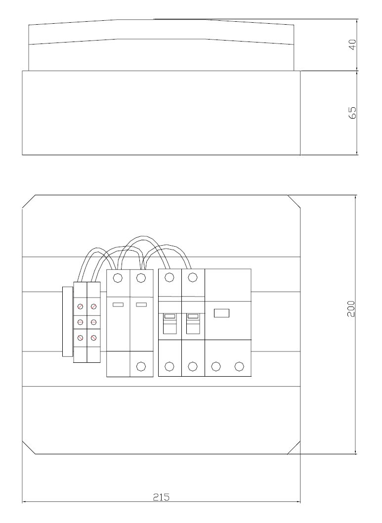 ITALWEBER SPA - ITW7850099G QUADRO DI CAMPO AC MONOFASE 20A