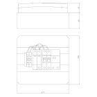 ITALWEBER SPA - ITW7850101 QUADRO DI CAMPO AC MONOFASE 25A