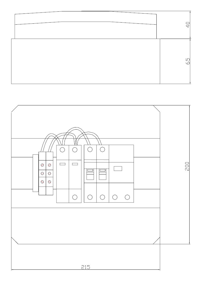 ITALWEBER SPA - ITW7850111 QUADRO DI CAMPO AC MONOFASE 32A
