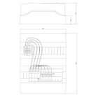 ITALWEBER SPA - ITW7850295G QUADRO DI CAMPO AC TRIFASE 16A