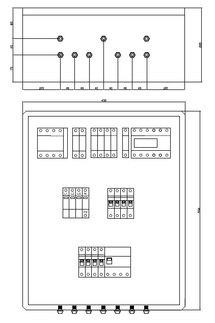 ITALWEBER SPA - ITW7850501 QUADRO INTERFAC.TRIFASE P13,5KW