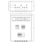 ITALWEBER SPA - ITW7850501 QUADRO TRIFASE CEI 0-21 P=13KW