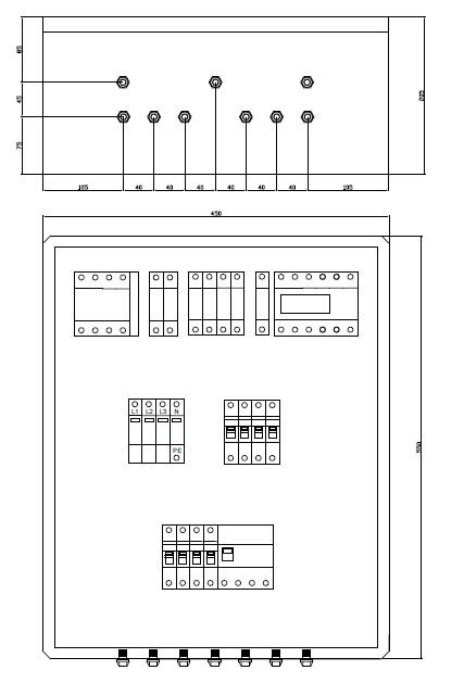 ITALWEBER SPA - ITW7850502 QUADRO INTERFAC.TRIFASE P15KW