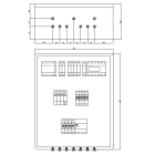 ITALWEBER SPA - ITW7850502 QUADRO TRIFASE CEI 0-21 P=15KW