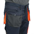 BM SPA - BMM078600705 PANTALONI TWILL 180GR EASY BLUE TG.XXL