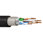 ITC INDUSTRIA TECNIC - ITC64F1DPN1000 4X2 AWG 23 FTP CAT.6 D.G. PE NERO B1000