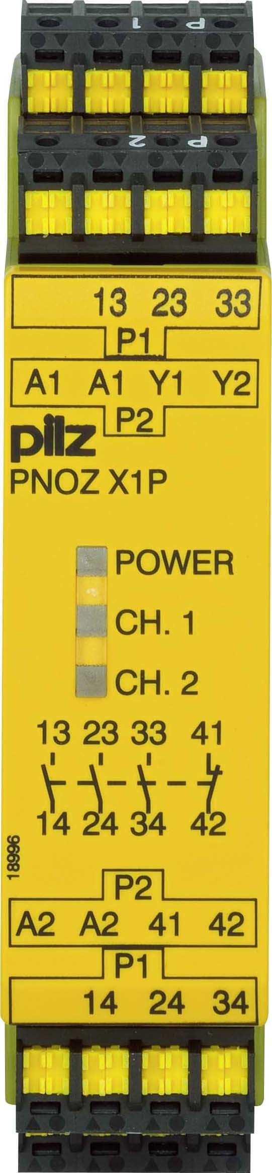 PILZ ITALIA SRL - PIZ787100 PNOZ X1P C 24DC 3NA+1NC