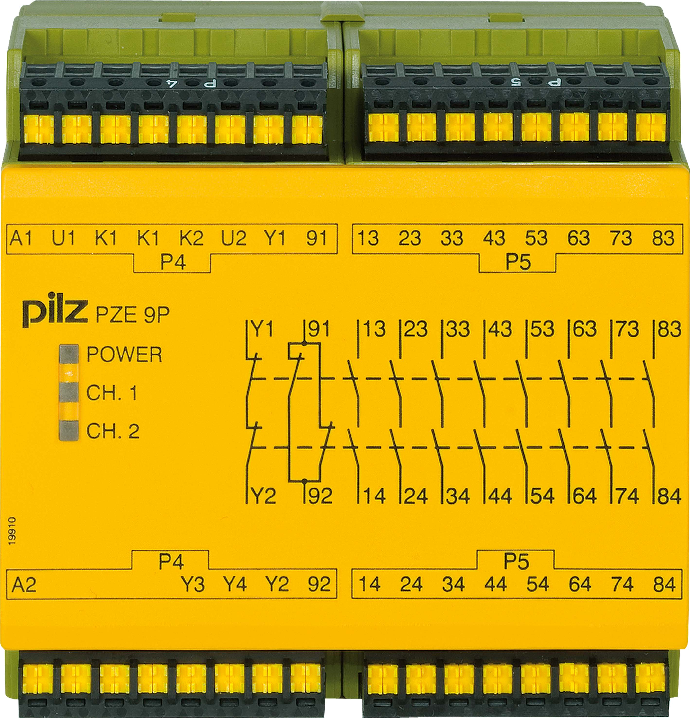 PILZ ITALIA SRL - PIZ787148 PZE 9P C 100..240AC/DC 8NA+1NC