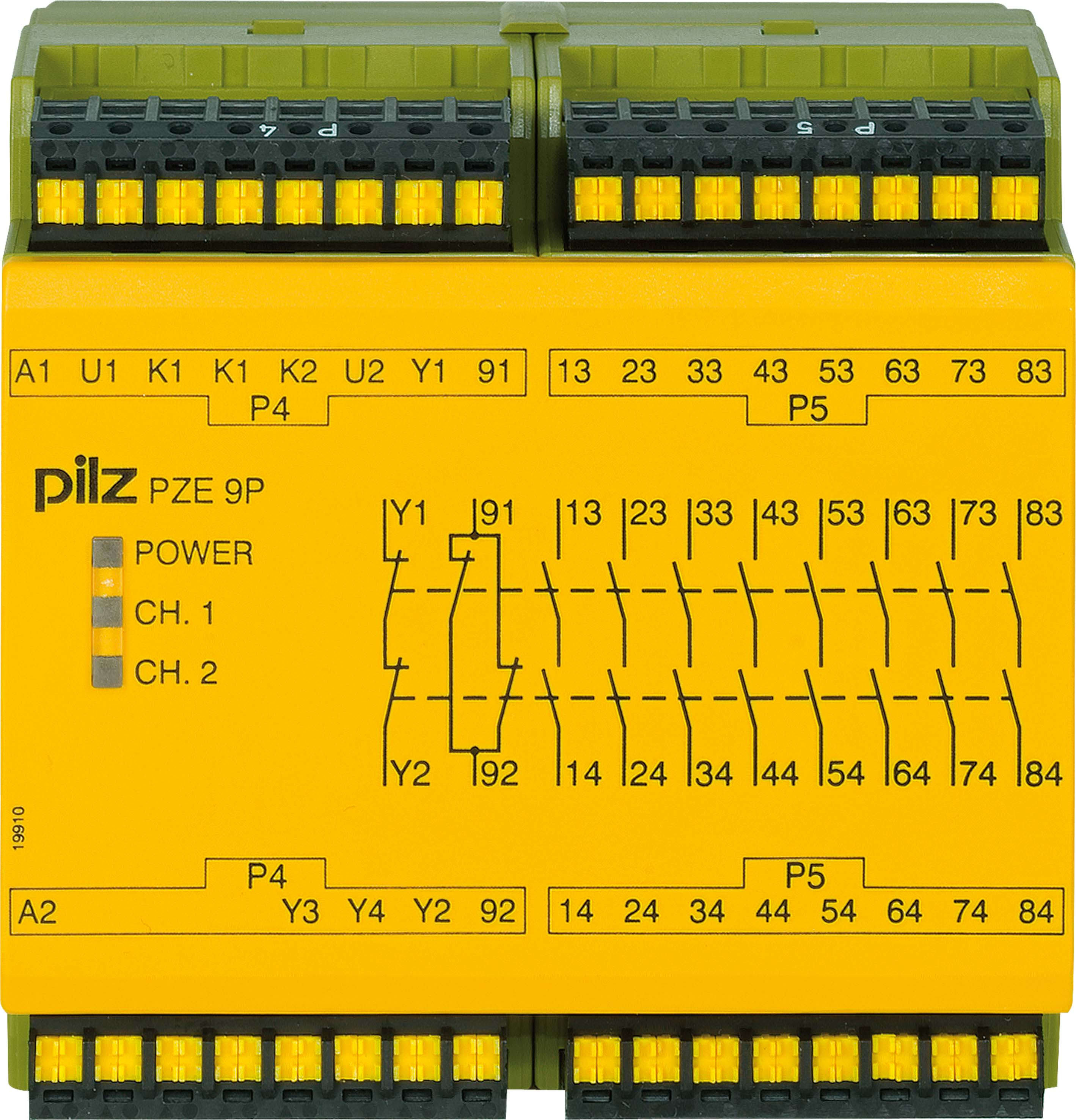PILZ ITALIA SRL - PIZ787148 PZE 9P C 100..240AC/DC 8NA+1NC