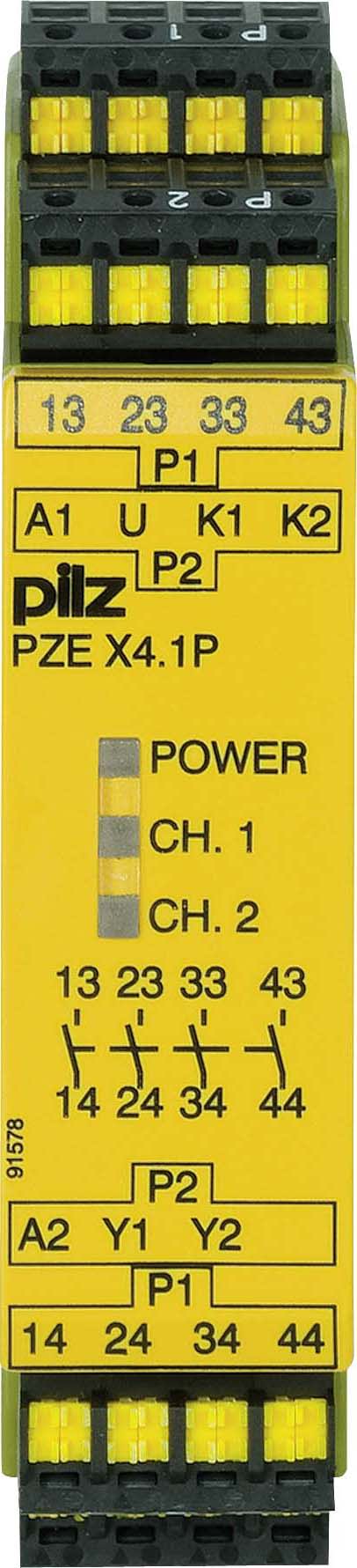 PILZ ITALIA SRL - PIZ787587 PZE X4.1P C 24DC 4NA