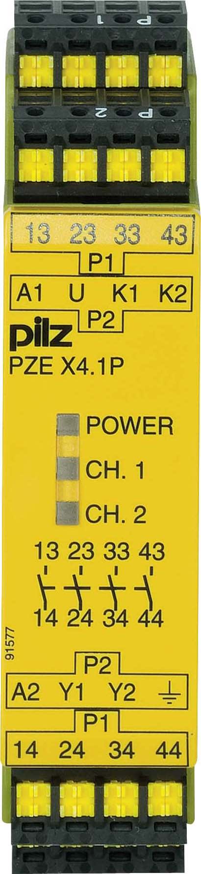PILZ ITALIA SRL - PIZ787588 PZE X4.1P C 24..240AC/DC 4NA