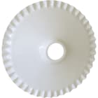 LE PROLUNGHE SAS - PRG7893 PIATTO ORLATO PORCELLANA D.26,5 CM