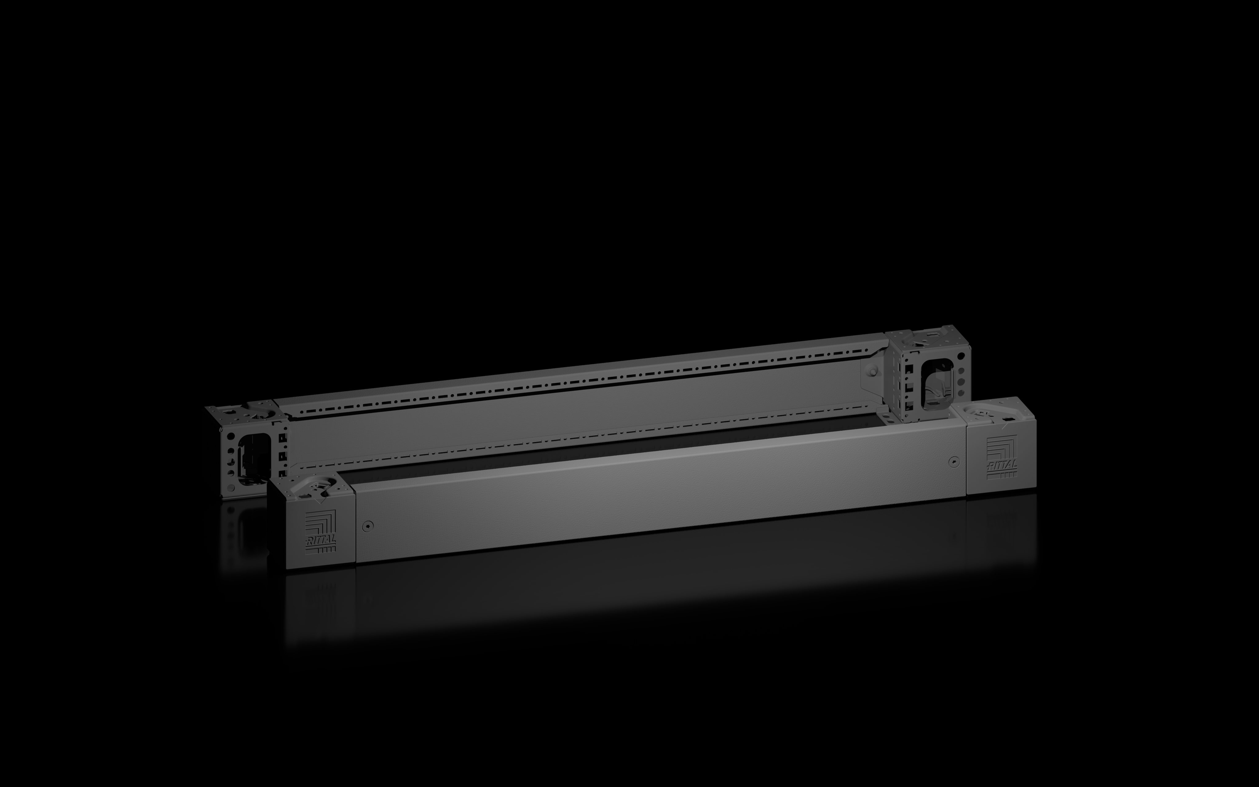 RITTAL SPA - RIT8660005 VX ZOCCOLO ANT./POST 1000X100- 2 PZ