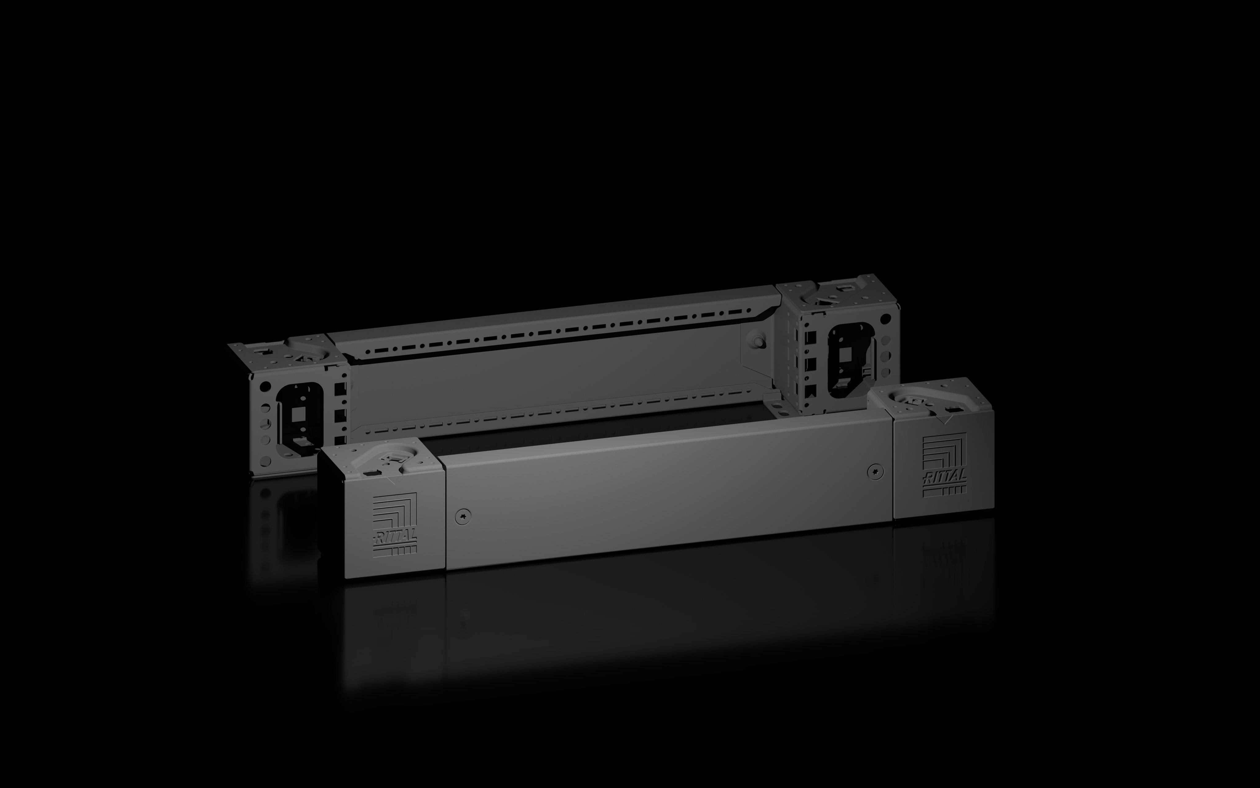 RITTAL SPA - RIT8660002 VX ZOCCOLO ANT./POST 600X100- 2 PZ