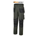 BM SPA - BMM079000502 PANTALONI CANVAS EASY GREEN TG.M