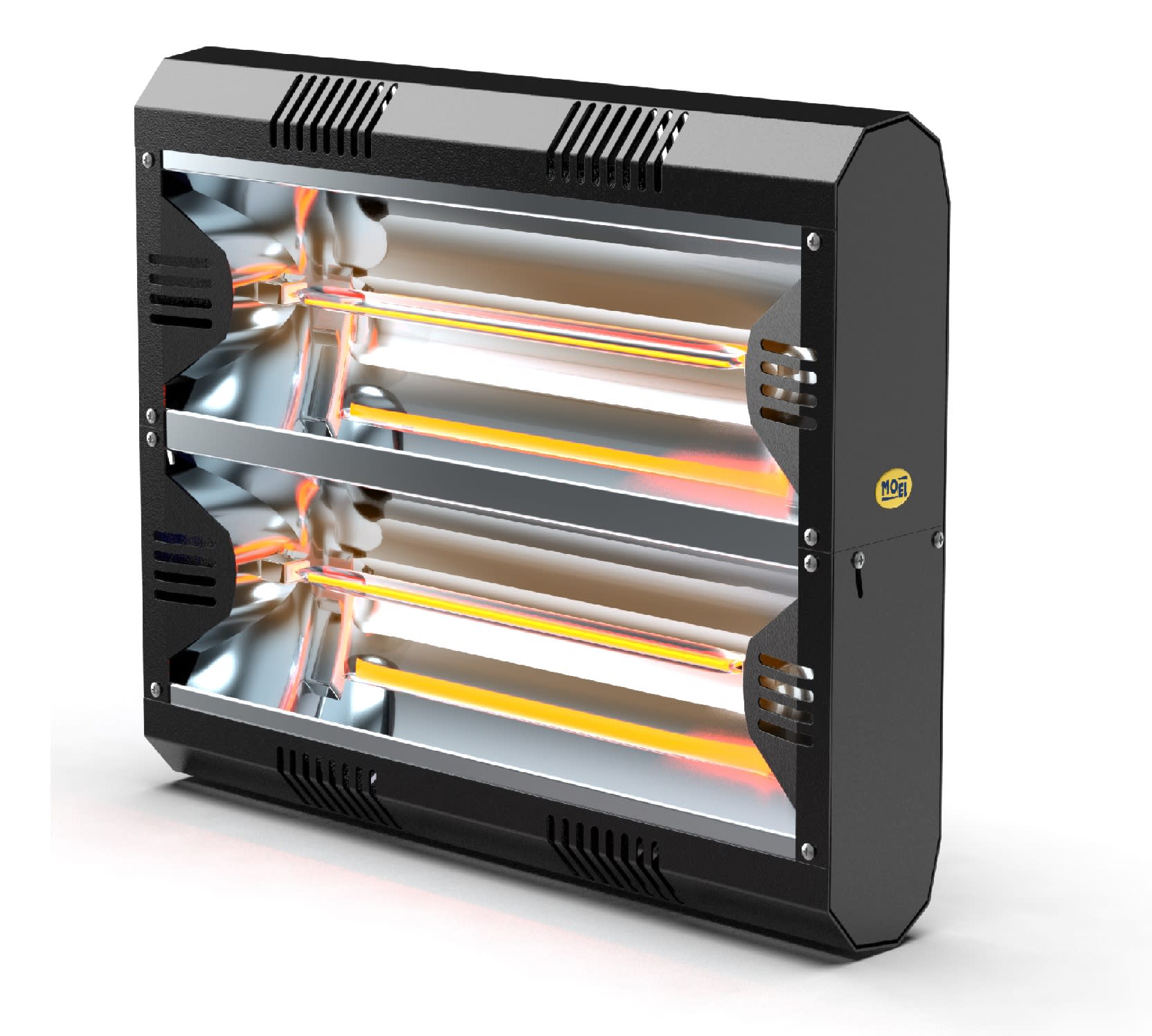 MO EL - MOE79204N HATHOR 2X2000W 230V/50HZ NERO