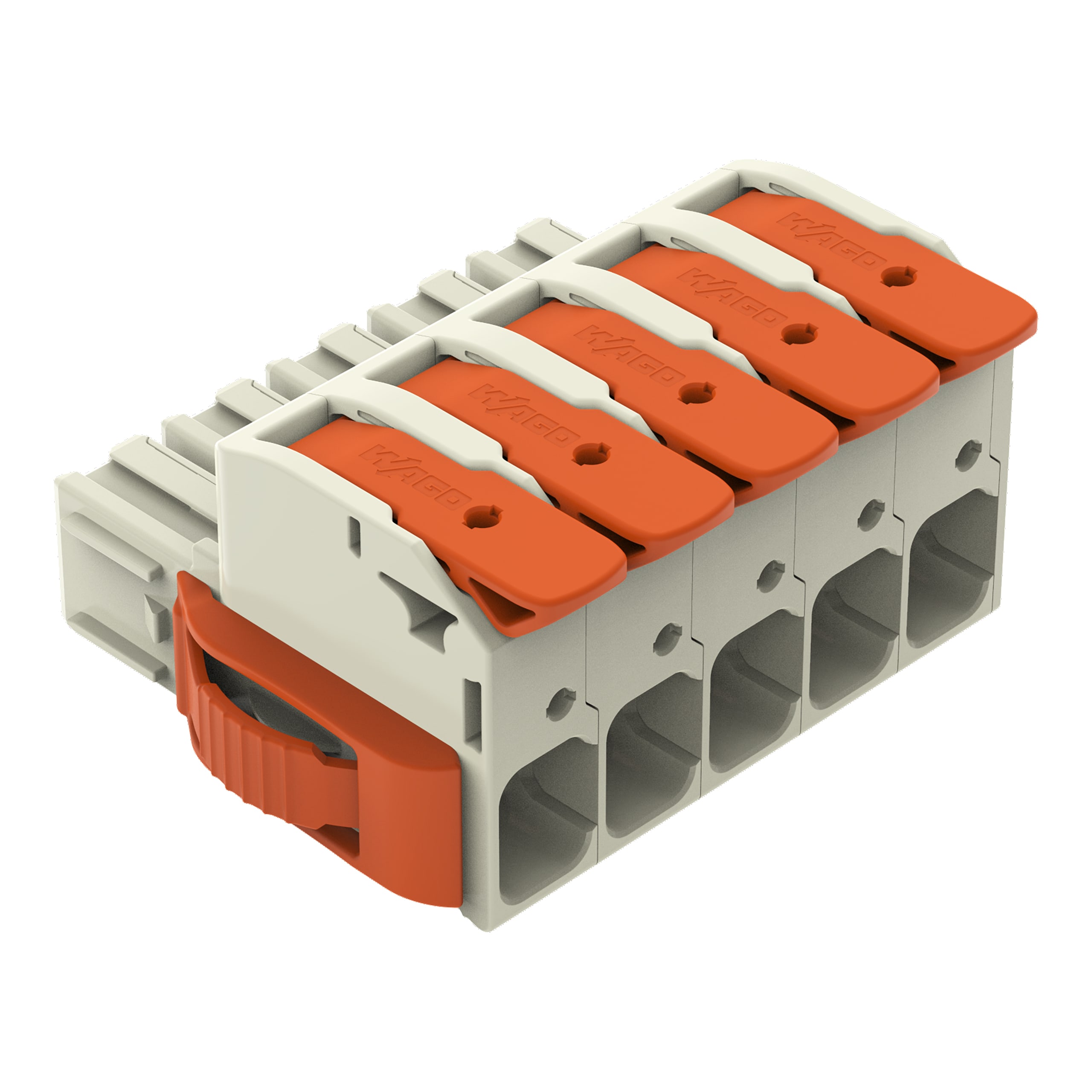 WAGO ITALIA SRL - WAG832-1105/037-000 SPINA F LEVA 16MMQ 10,16 5P NO INV LEVE