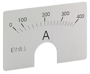 SIEMENS - SIE7KT90400Y SCALA X AMP. AN. 72X72MM DA 0-400A
