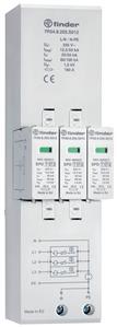 FINDER SPA - FIN7P048255S012 SPD CLASSE1+2 TRIFASE 4P 255VAC 3+1 12KA