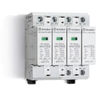 FINDER SPA - FIN7P1482751012 SPD CLASSE1+2 TRIFASE 4P 275VAC 3+1 12.5