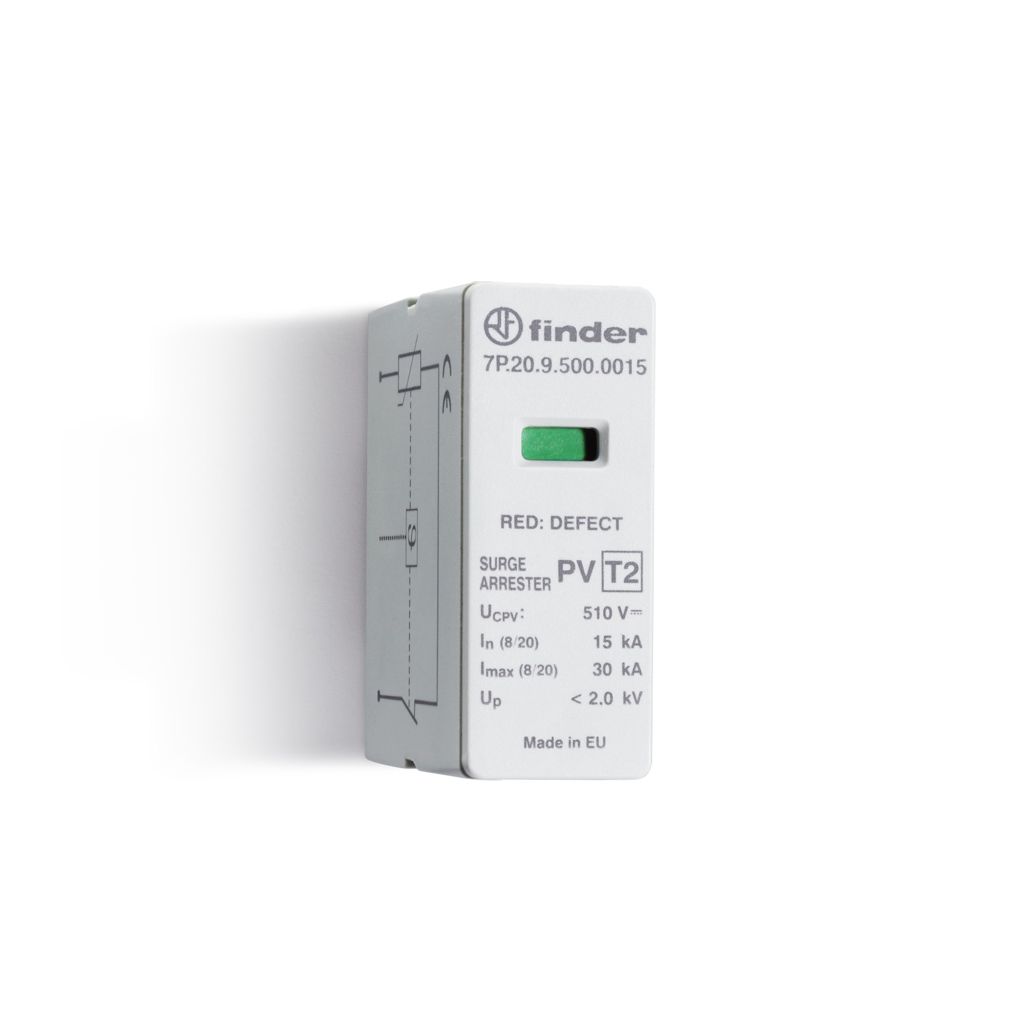 FINDER SPA - FIN7P2097500015 CARTUCCIA VARISTORE 750VDC 15KA