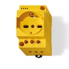 FINDER SPA - FIN7U0082300002 PRESA DA QUADRO GIALLA