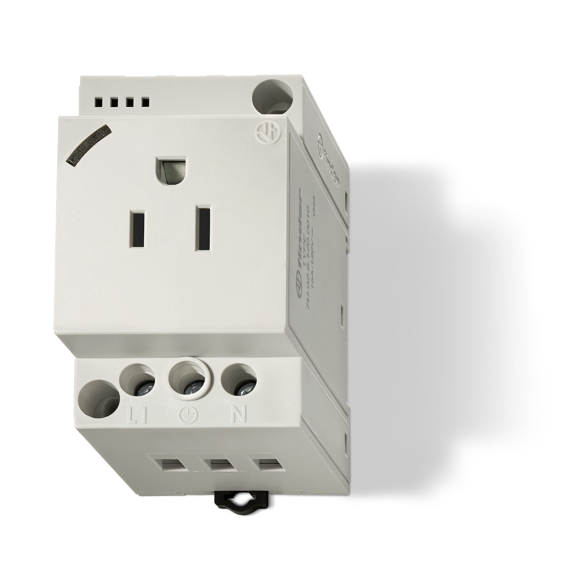 FINDER SPA - FIN7U0281200000 PRESA DA QUADRO-USA GRIGIA