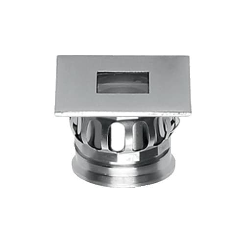 LINEA LIGHT (ILED) - ILD92077W15 BERET-Q 4 QUADRO 1LED 1W INOX
