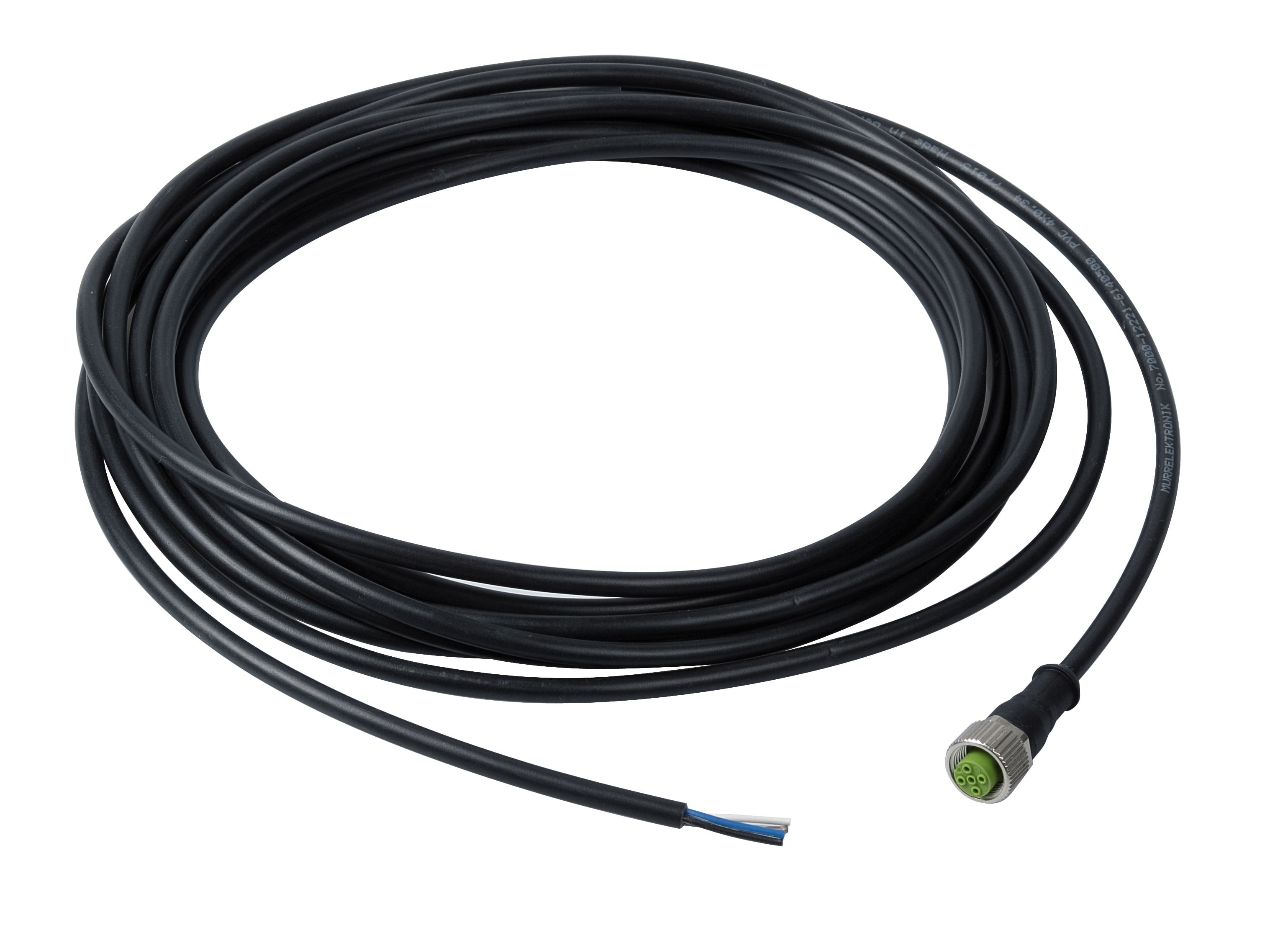 WERMA ITALIA SRL - WRA96069305 CAVO 5M CON PRESA M12 BK