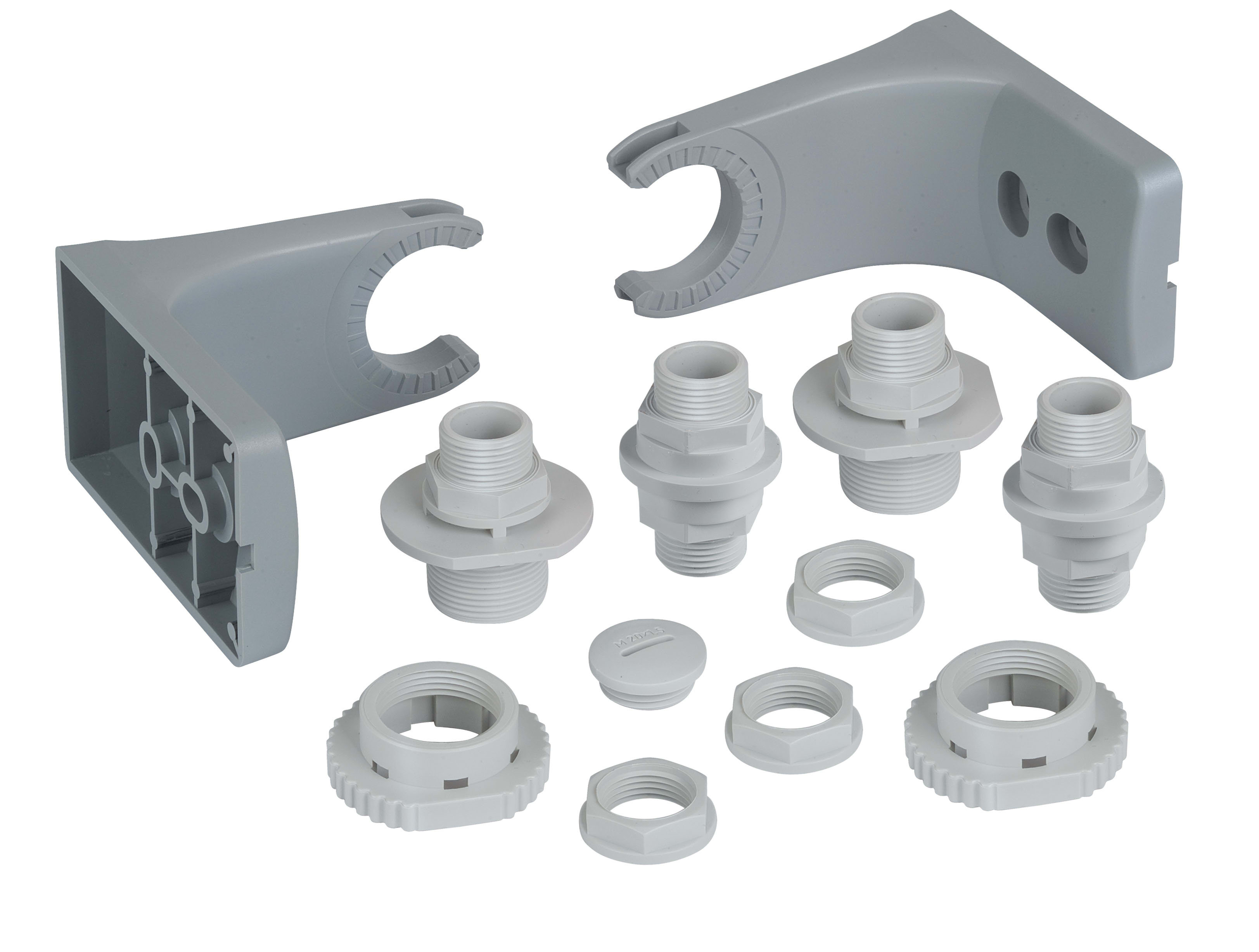 WERMA ITALIA SRL - WRA97589035 STAFFA DI FISSAGGIO A 3 LIVELLO CON ACC.