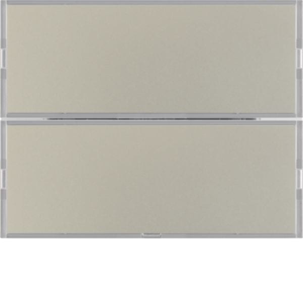 BERKER - BRK80162773 SENSORE A TASTI DOPPIO KNX - K5 ACC.INOX