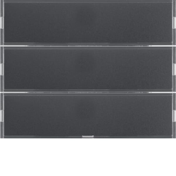 BERKER - BRK80163776 SENS. A TASTI TRIPLO KNX - K1 ANTRACITE