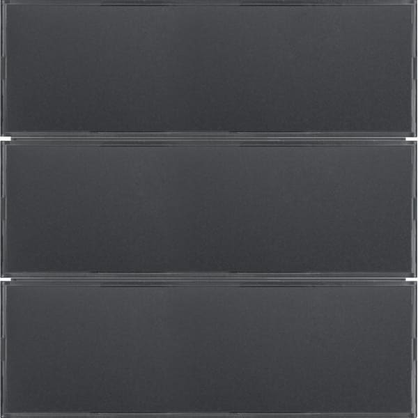 BERKER - BRK80163785 SENS.TASTI TRIPL KNX S1/B3/B7 X ANTR+ALU