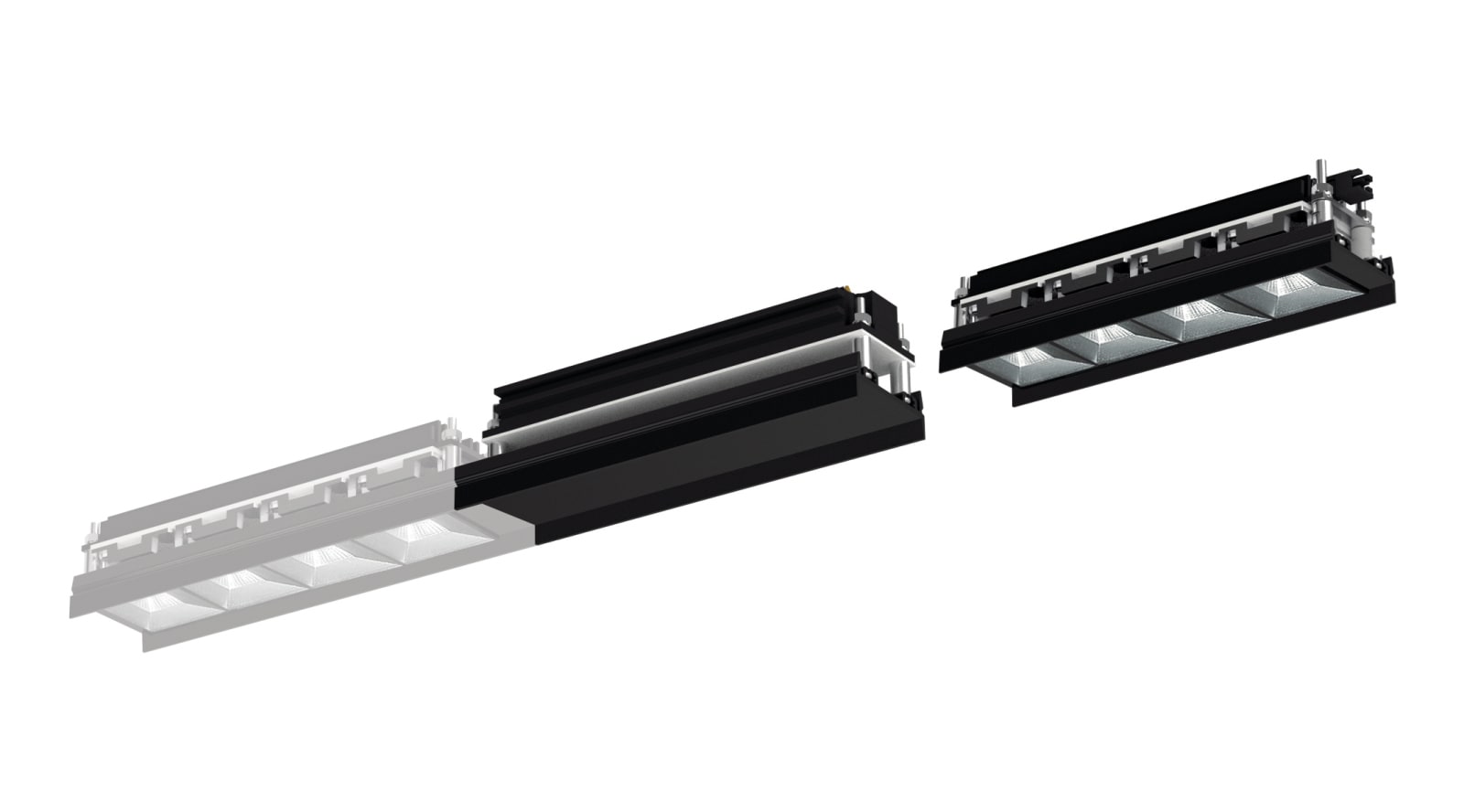LINEA LIGHT (ILED) - ILD83744N60 MODUS-M CELL 1 4L 12W DALI NG