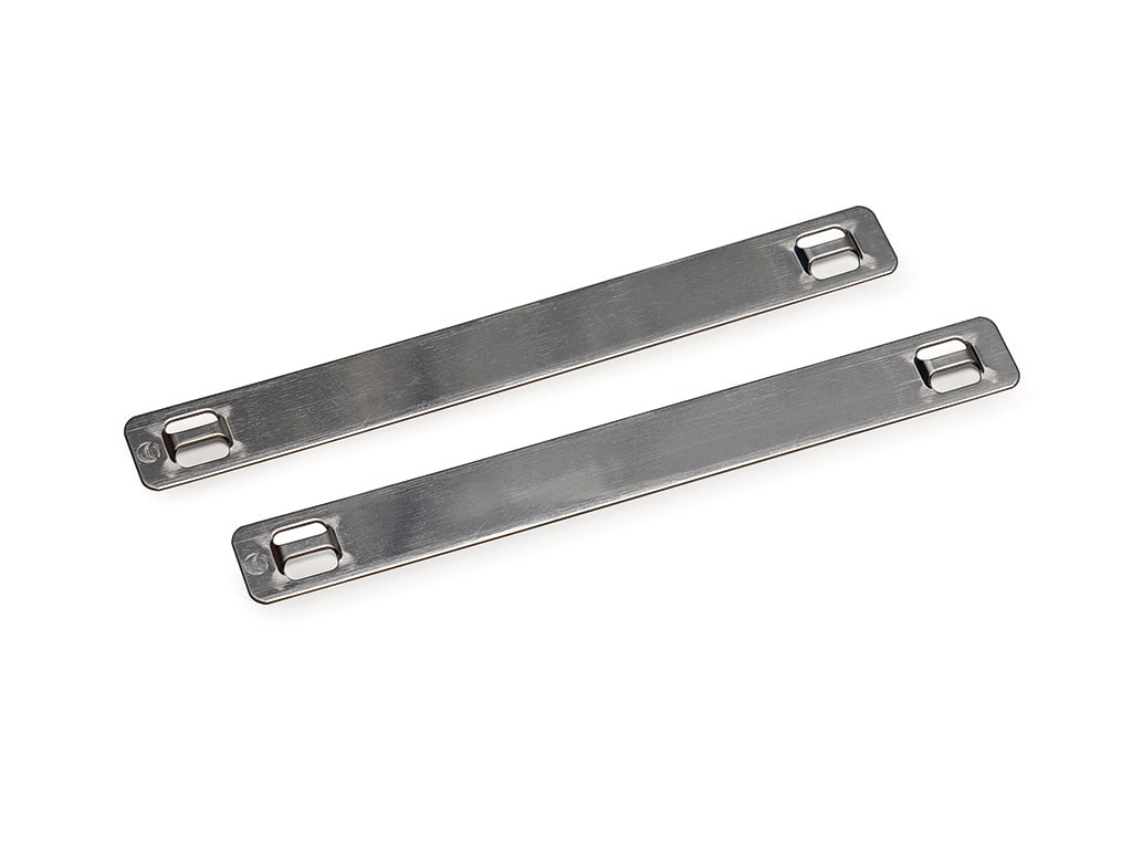 CEMBRE SPA - CEMSMP01A20X90 TARG.IN ACCIAIO INOX 20X90 MM.
