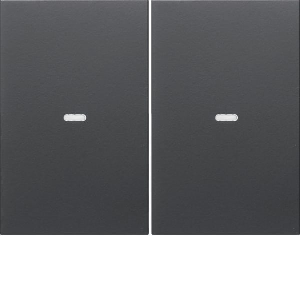 BERKER - BRK80960375 COPRITAST. X MOD DOPP KNX - K1/K5 ANTR