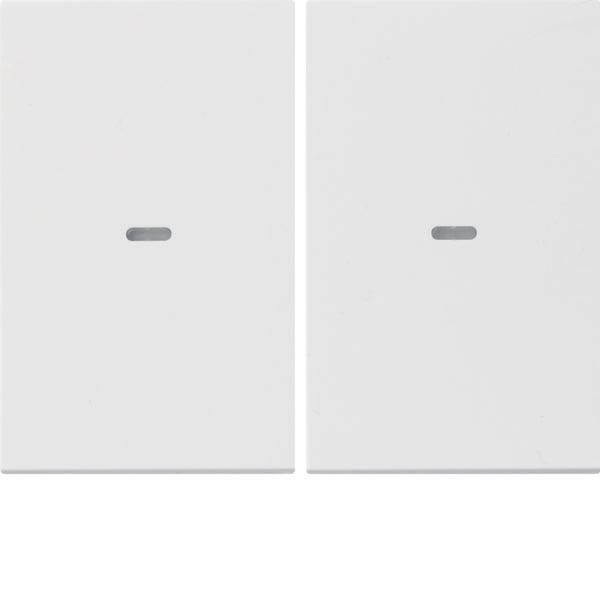 BERKER - BRK80960379 COPRITAST. X MOD DOPP KNX - K1/K5 BILUC.